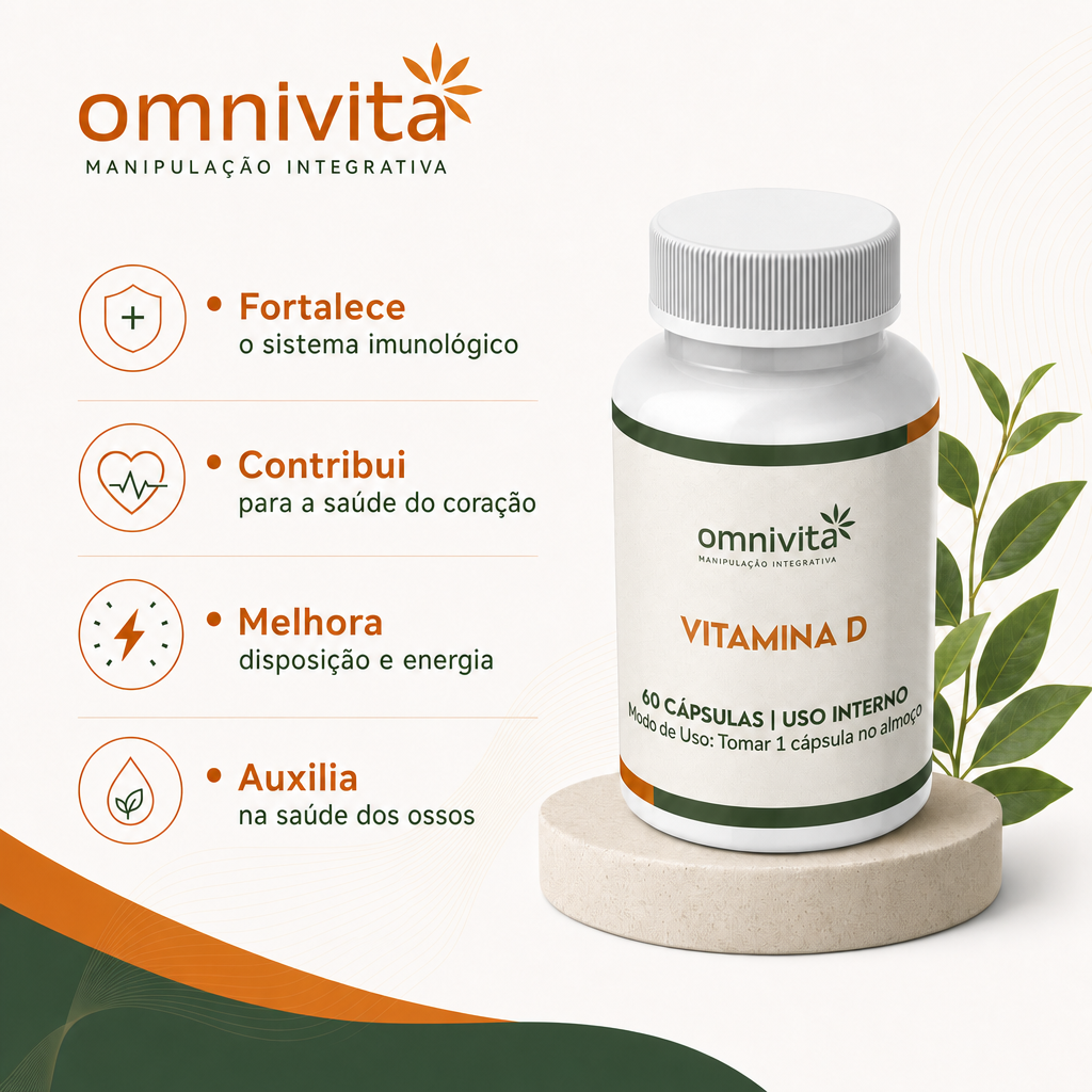 VITAMINA D 4000ui 60 CÁPSULAS