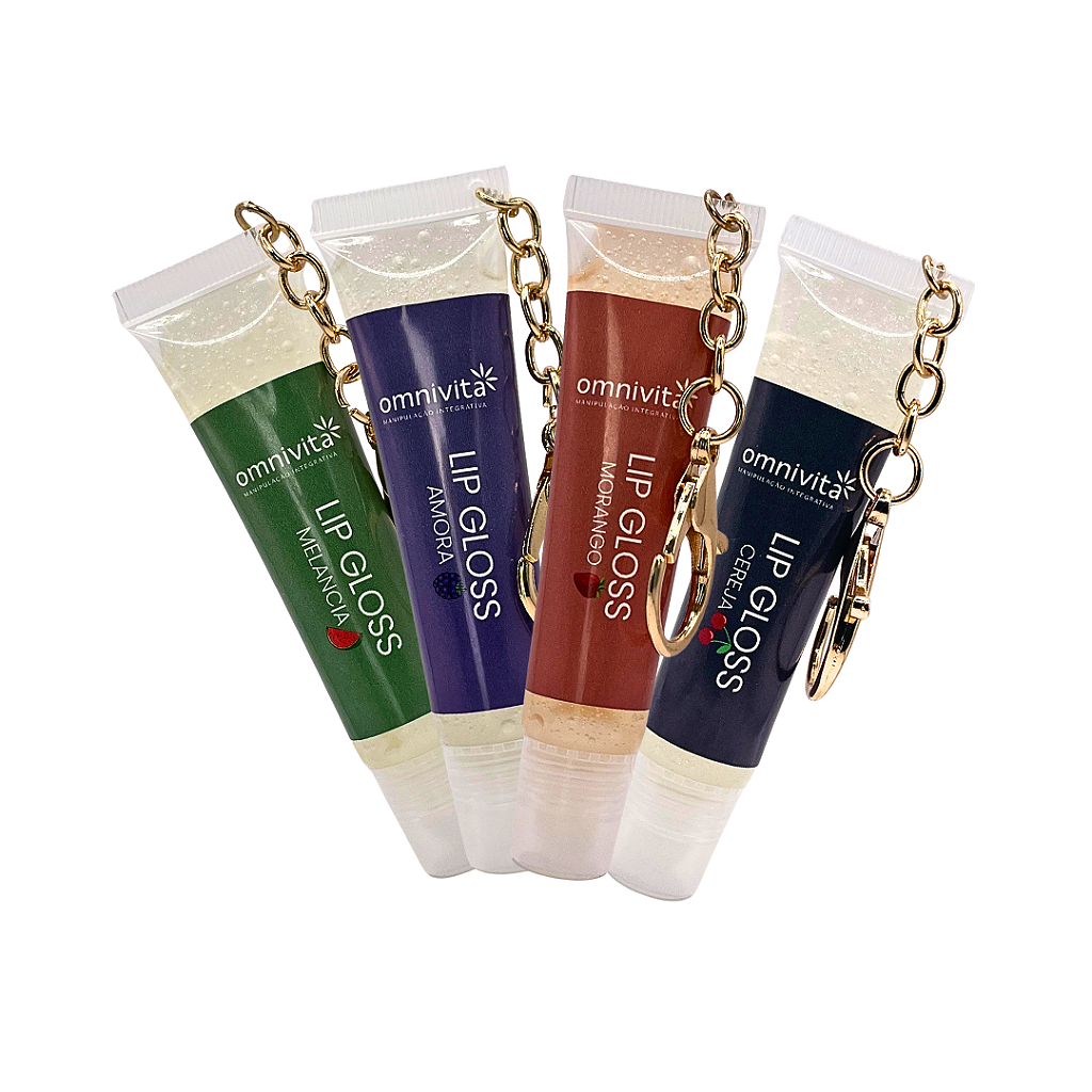 GLOSS LABIAL COM CHAVEIRO