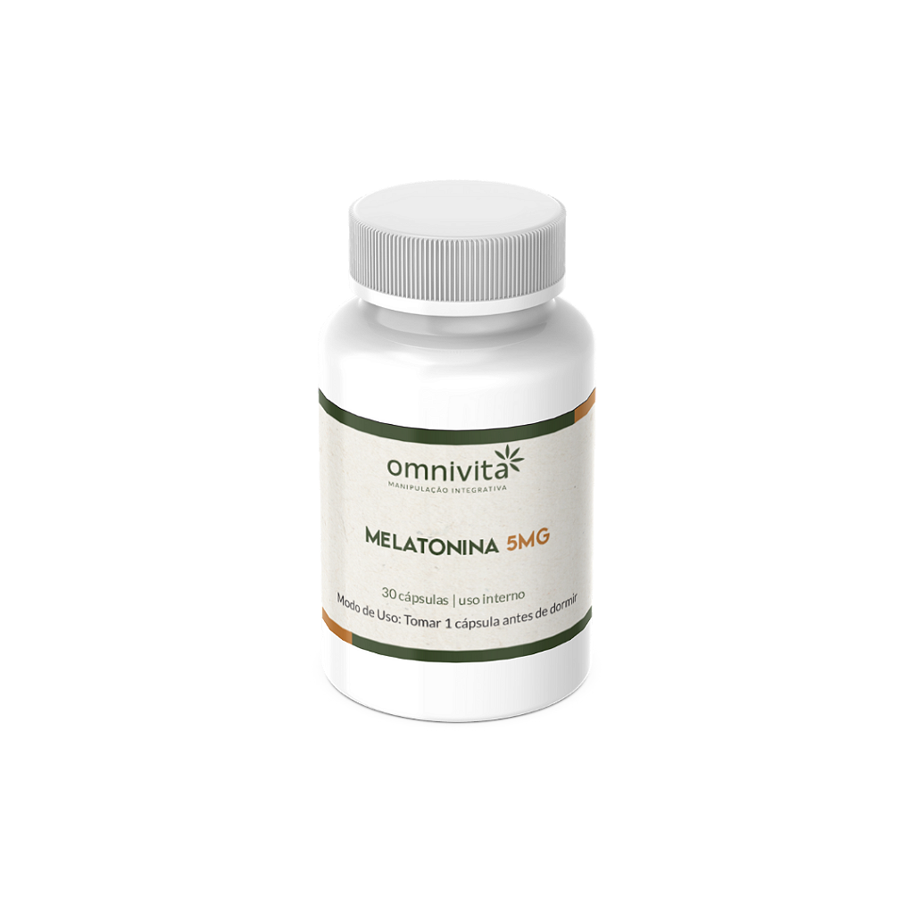 MELATONINA 5MG 30 CÁPSULAS