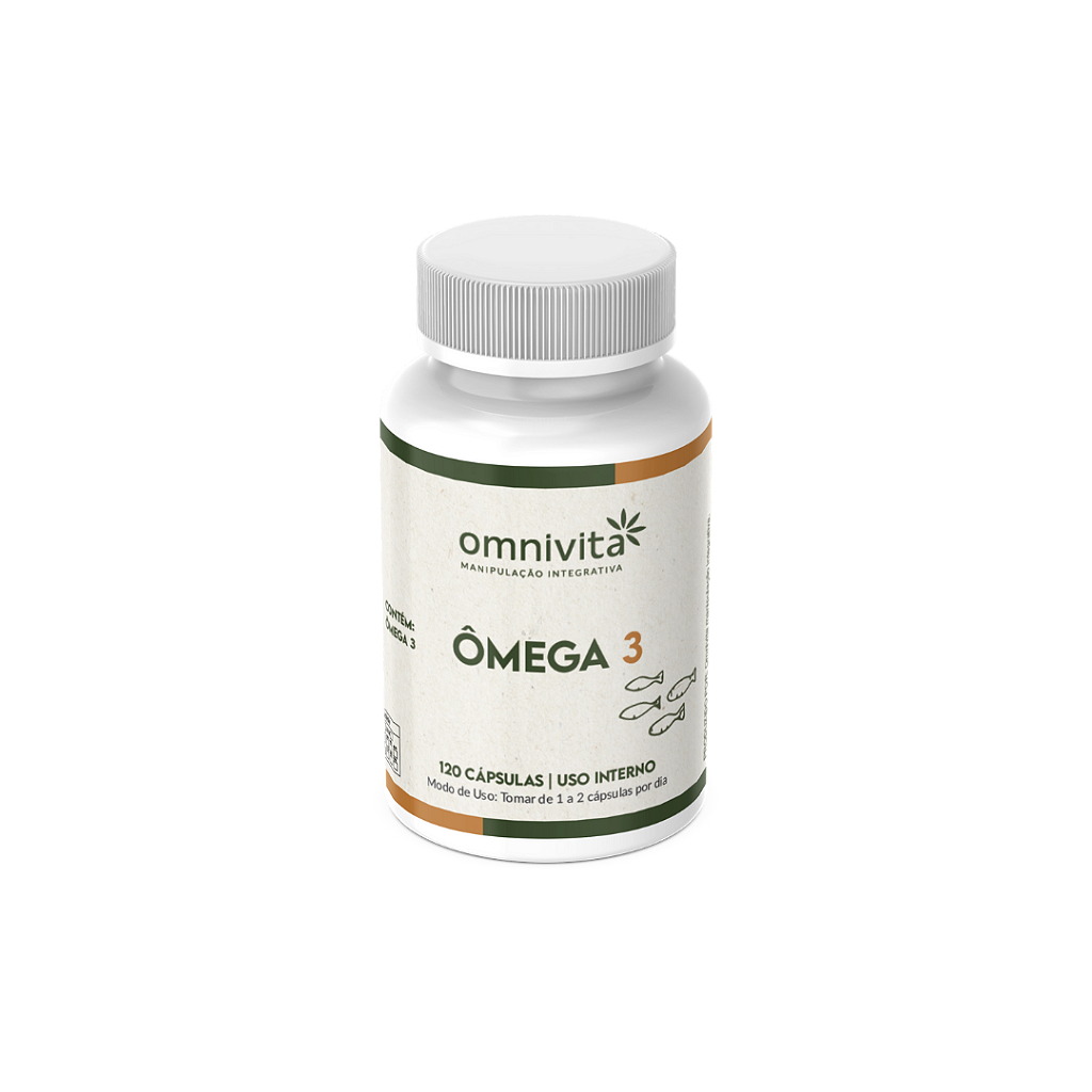 OMEGA 3 1000MG 120 CÁPSULAS