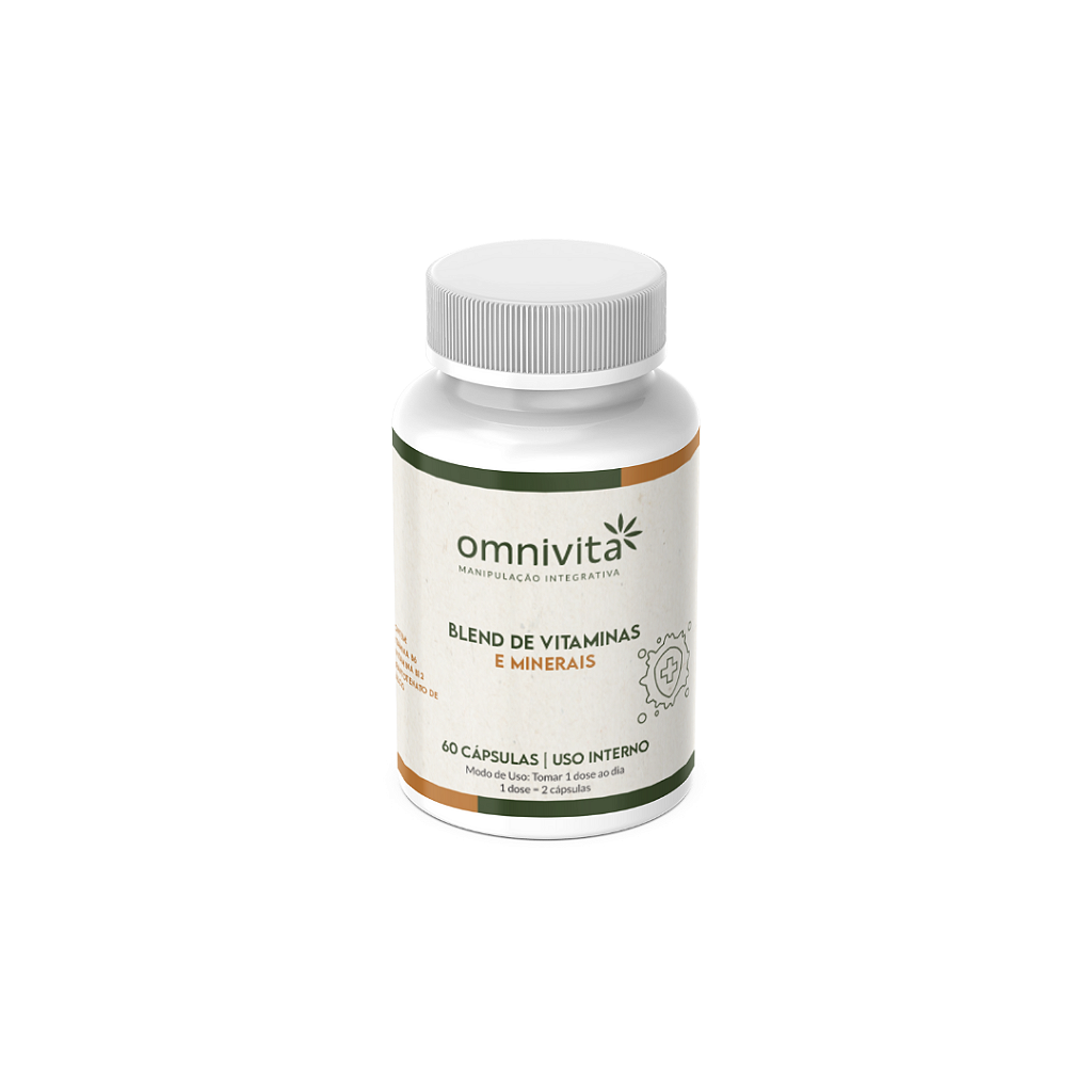 BLEND DE VITAMINAS E MINERAIS I  60 Cápsulas
