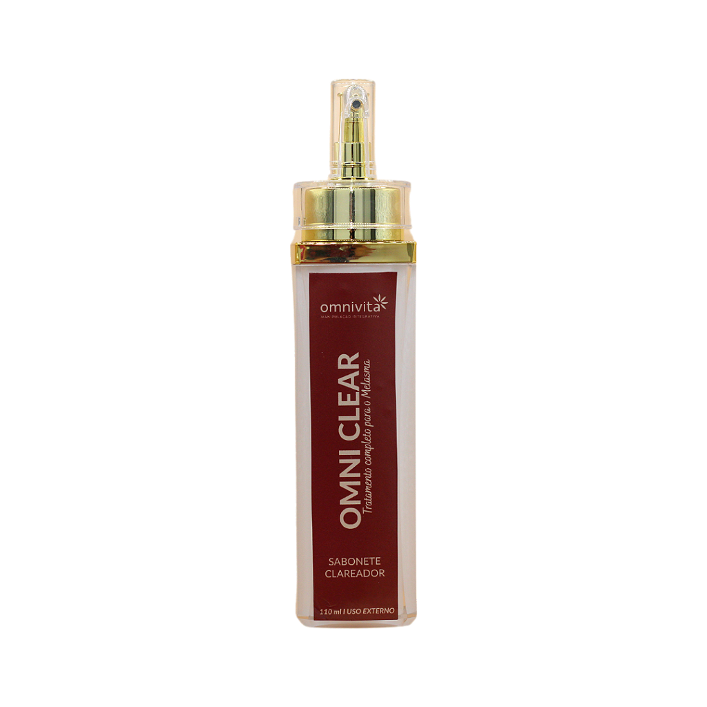 LINHA OMNI CLEAR SABONETE CLAREADOR MELASMA